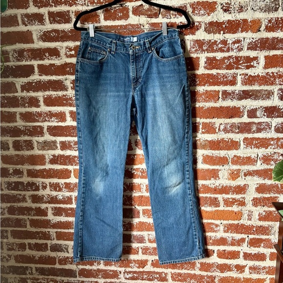 90s Liz Claiborne Medium Wash High Rise Bootcut Jeans - Picture 1 of 6